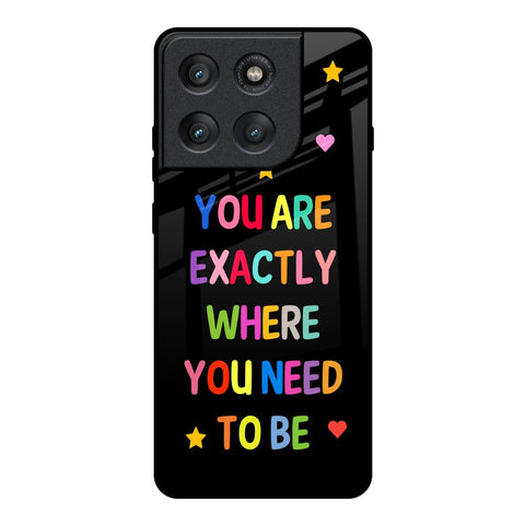 Magical Words Motorola Edge 60 Pro Glass Back Cover Online