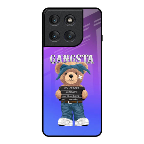 Gangsta Bear Motorola Edge 60 Pro Glass Back Cover Online