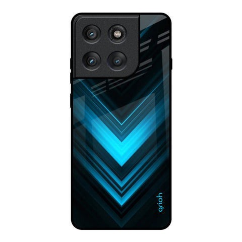 Vertical Blue Arrow Motorola Edge 60 Pro Glass Back Cover Online