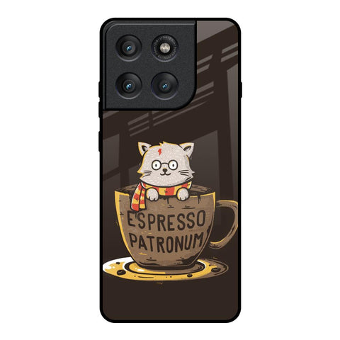 Tea With Kitty Motorola Edge 60 Pro Glass Back Cover Online