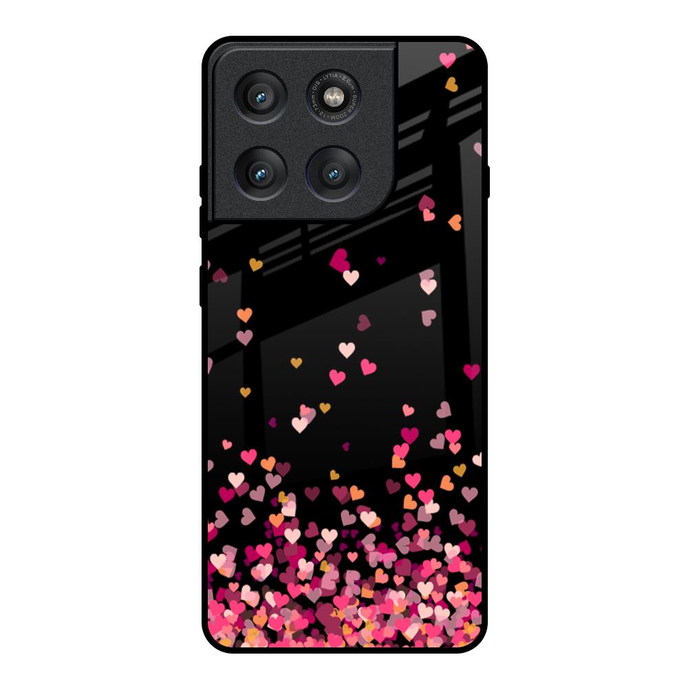 Heart Rain Fall Motorola Edge 60 Pro Glass Back Cover Online