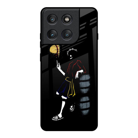 Luffy Line Art Motorola Edge 60 Pro Glass Back Cover Online