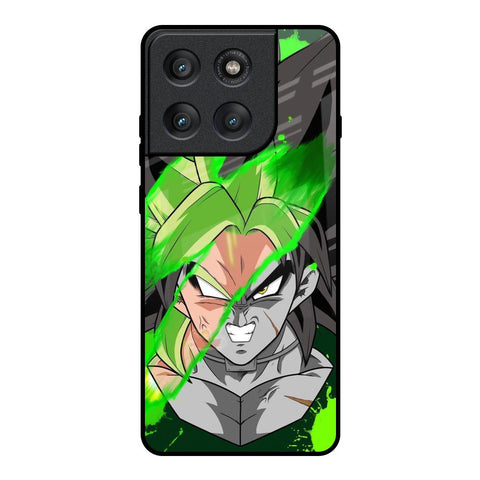 Anime Green Splash Motorola Edge 60 Pro Glass Back Cover Online