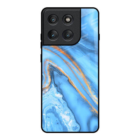 Vibrant Blue Marble Motorola Edge 60 Pro Glass Back Cover Online