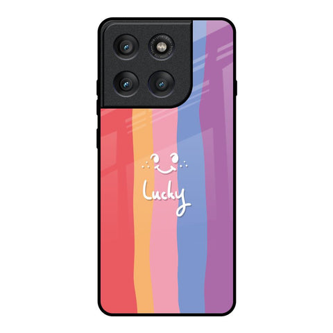 Lucky Abstract Motorola Edge 60 Pro Glass Back Cover Online