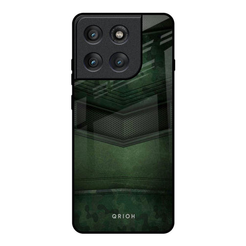 Green Leather Motorola Edge 60 Pro Glass Back Cover Online