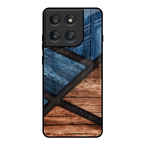 Wooden Tiles Motorola Edge 60 Pro Glass Back Cover Online