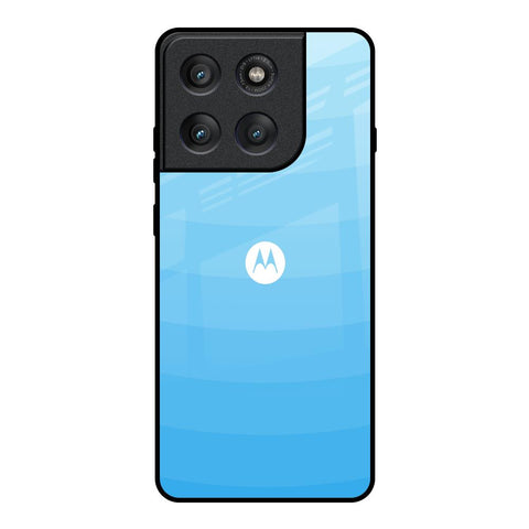 Wavy Blue Pattern Motorola Edge 60 Pro Glass Back Cover Online