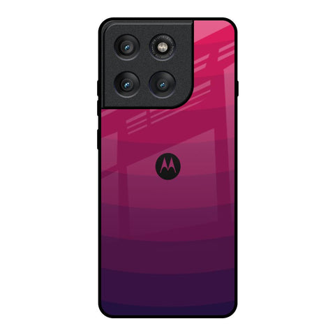 Wavy Pink Pattern Motorola Edge 60 Pro Glass Back Cover Online