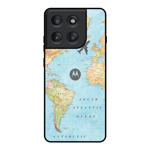 Fly Around The World Motorola Edge 60 Pro Glass Back Cover Online