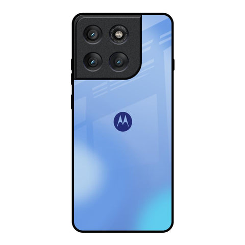 Vibrant Blue Texture Motorola Edge 60 Pro Glass Back Cover Online