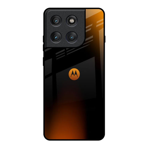 Orange Black Fusion Motorola Edge 60 Pro Glass Back Cover Online