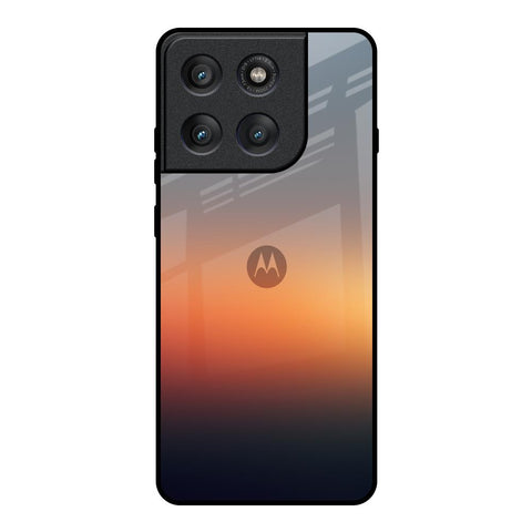 Aesthetic Orange Motorola Edge 60 Pro Glass Back Cover Online