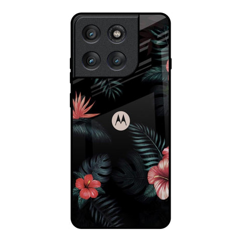 Tropical Art Flower Motorola Edge 60 Pro Glass Back Cover Online