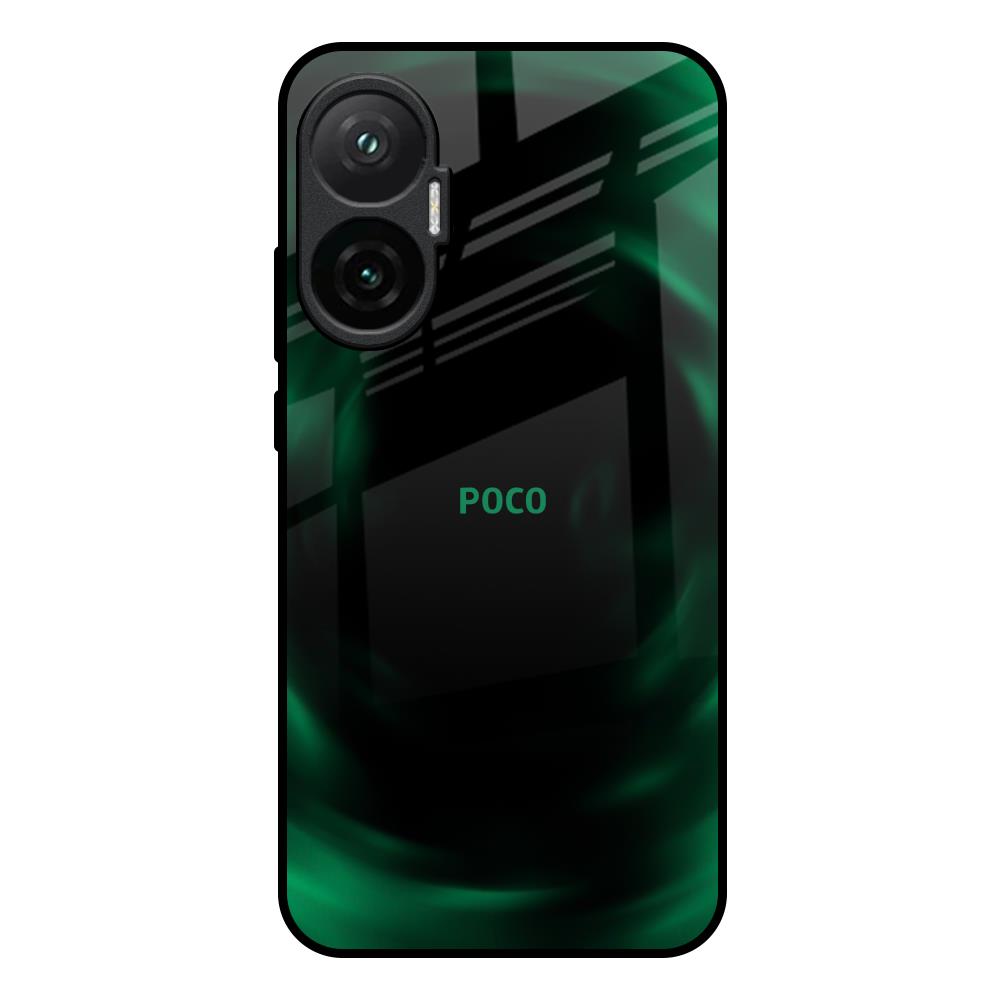 Green Well Poco F7 5G Glass Back Cover Online