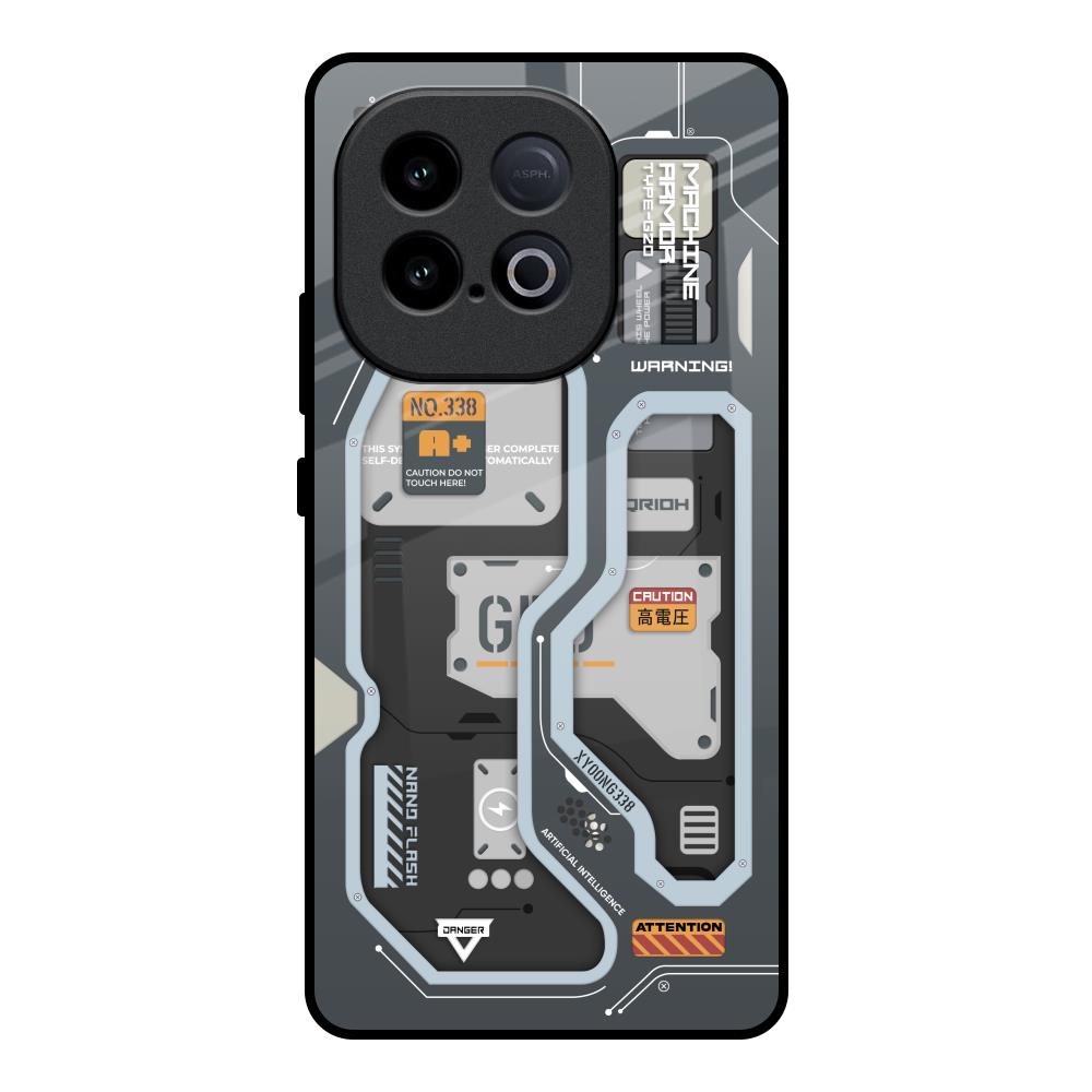 Retro Futuristic iQOO Neo 10 5G Glass Back Cover Online
