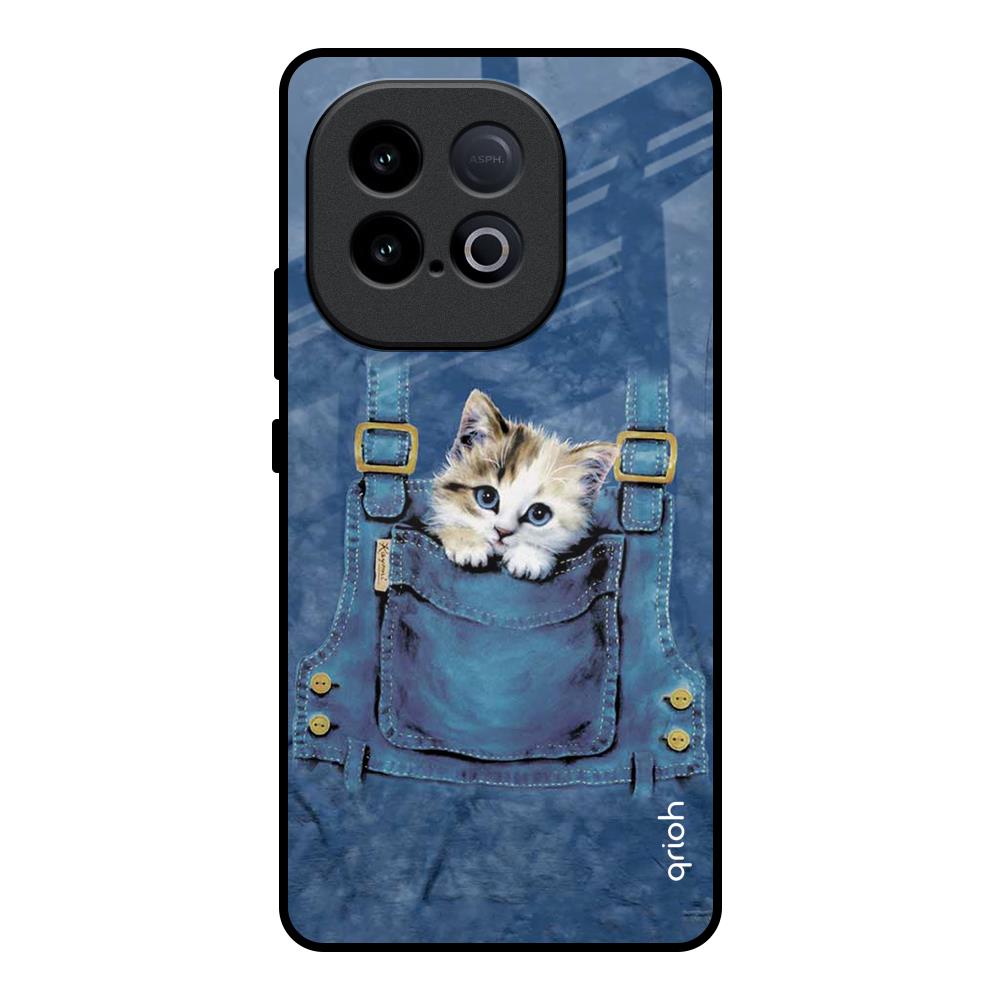 Kitty In Pocket iQOO Neo 10 5G Glass Back Cover Online