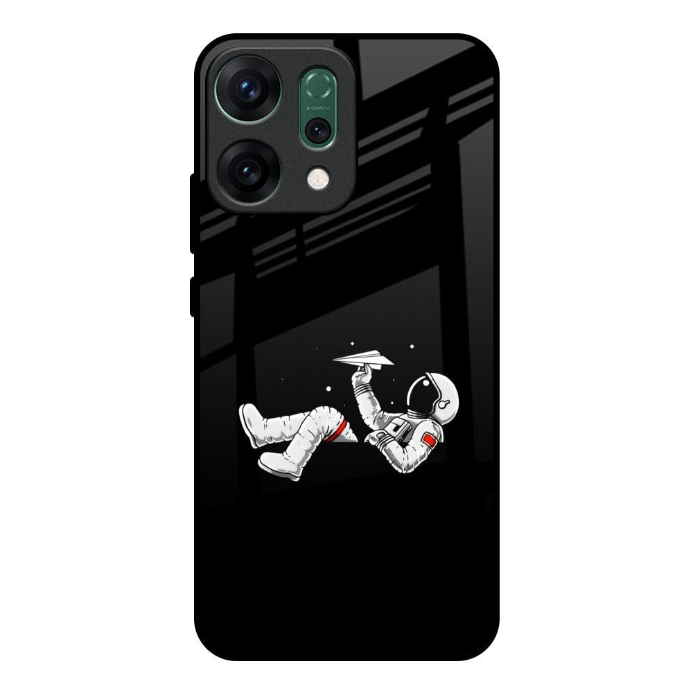 Space Traveller Oppo Reno14 pro 5G Glass Back Cover Online