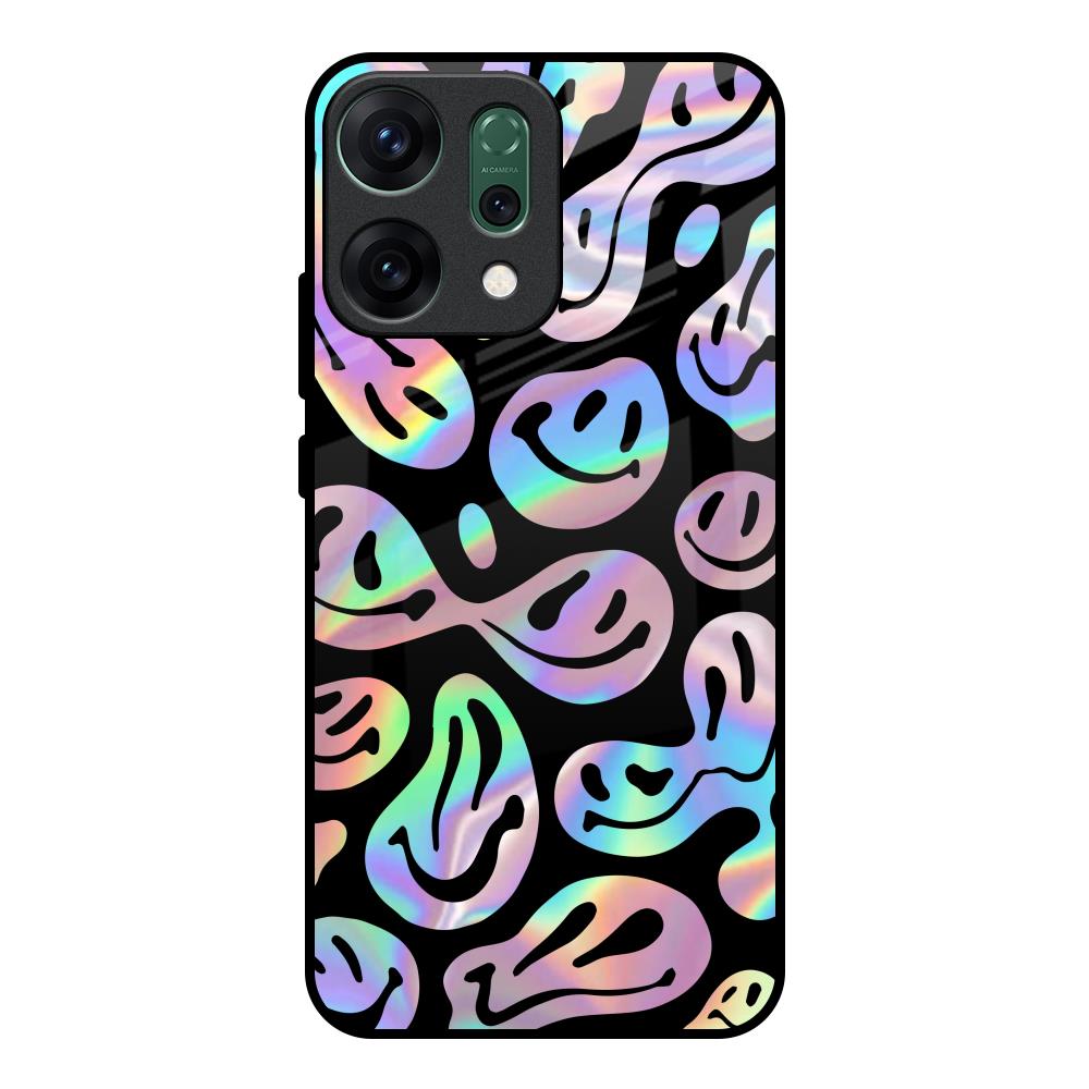 Acid Smile Oppo Reno14 pro 5G Glass Back Cover Online