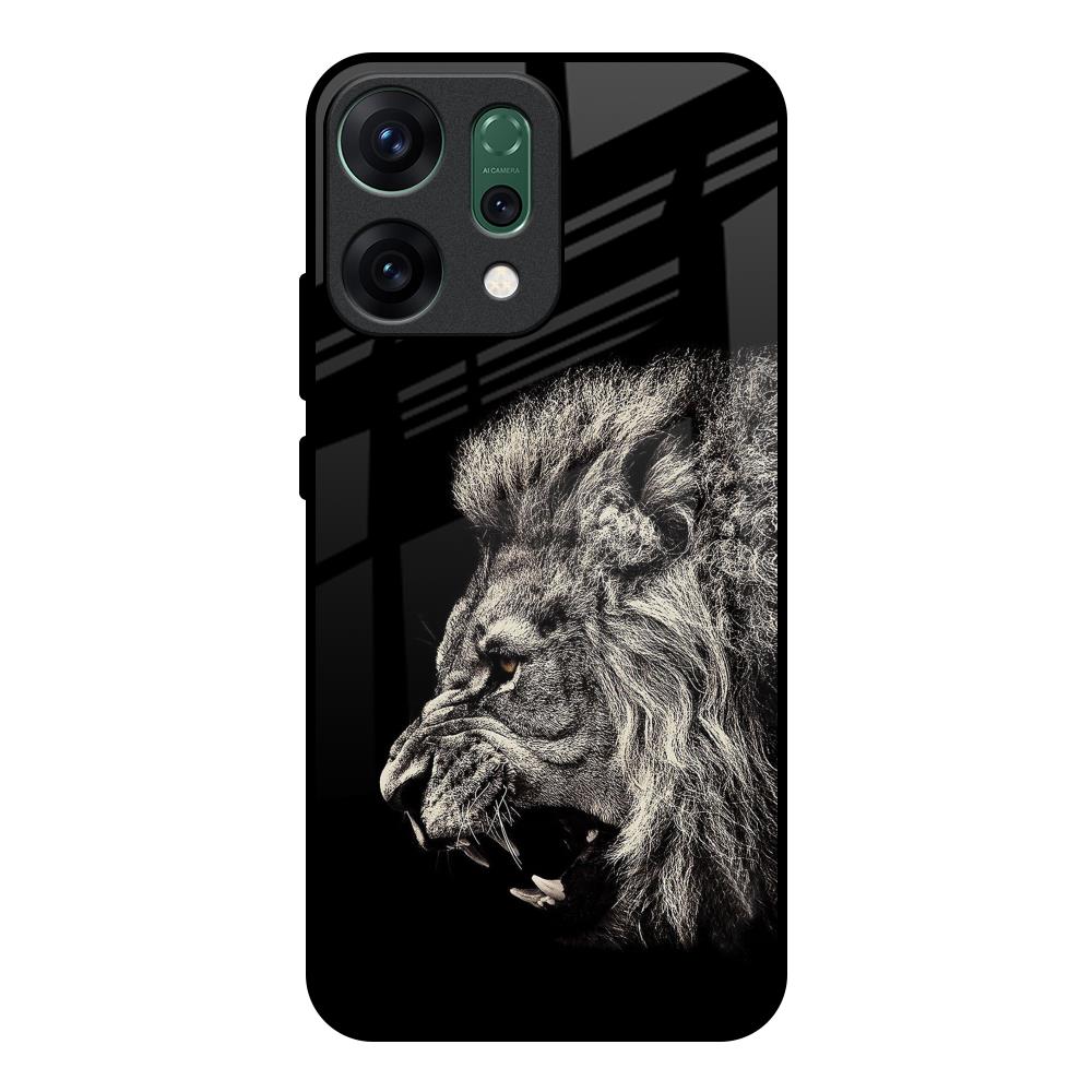 Brave Lion Oppo Reno14 pro 5G Glass Back Cover Online
