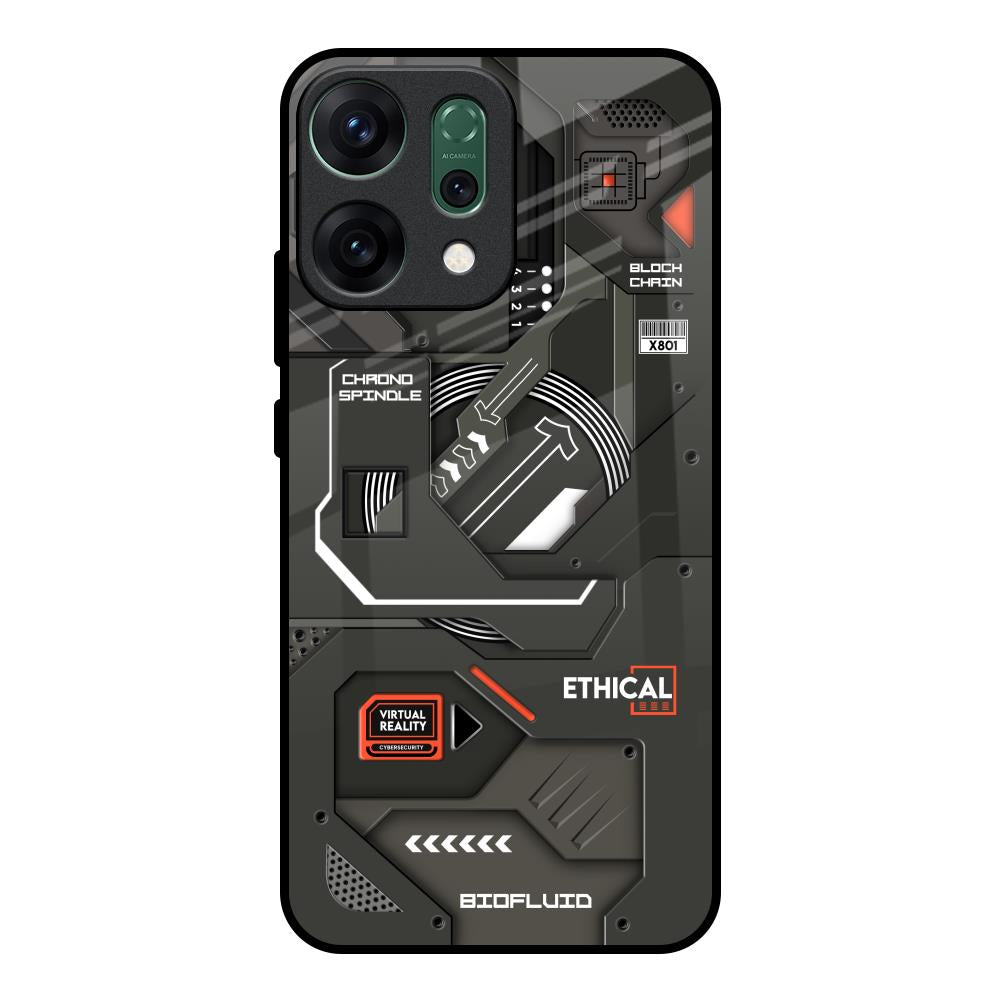 Tech Aesthetics Oppo Reno14 pro 5G Glass Back Cover Online