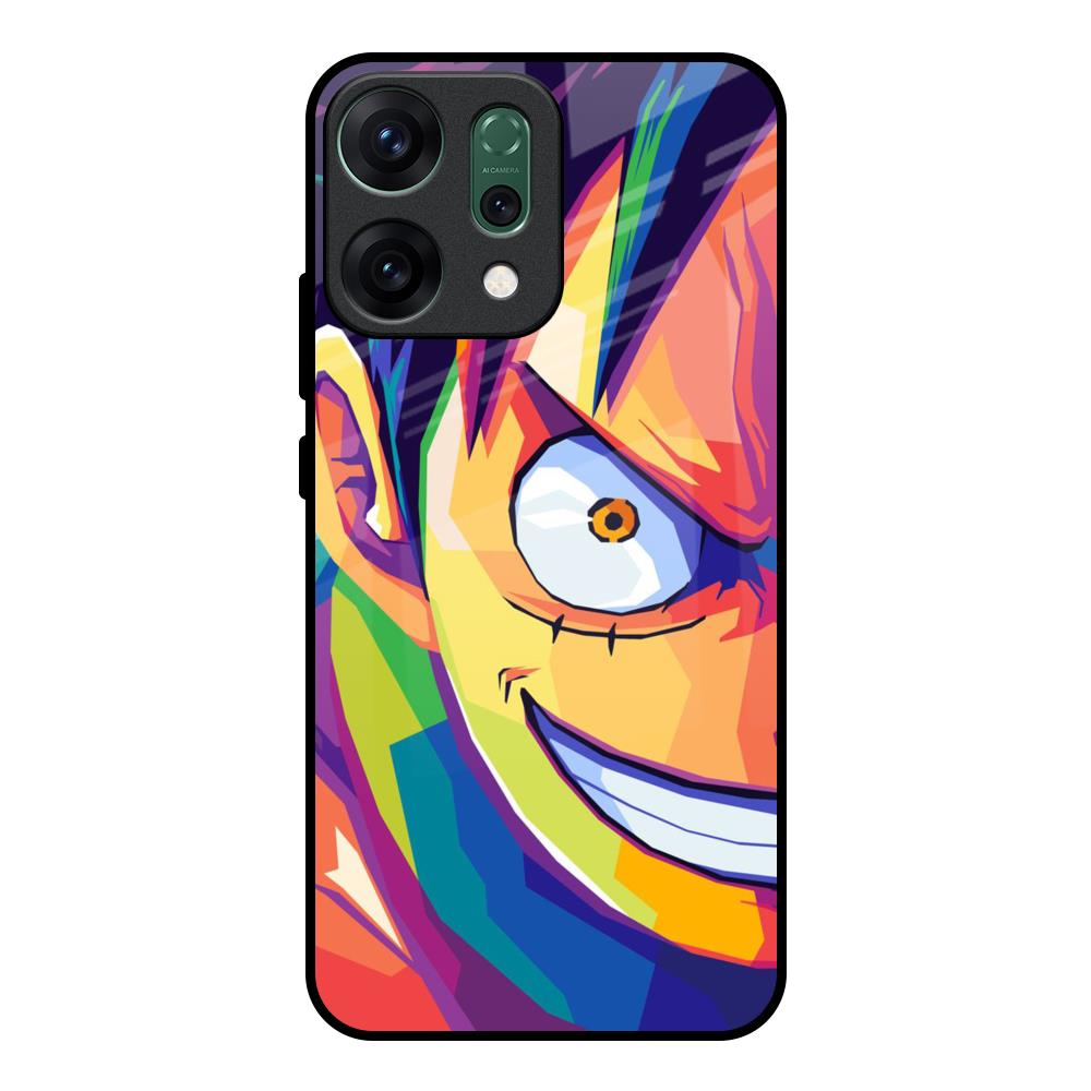 Monkey Wpap Pop Art Oppo Reno14 pro 5G Glass Back Cover Online