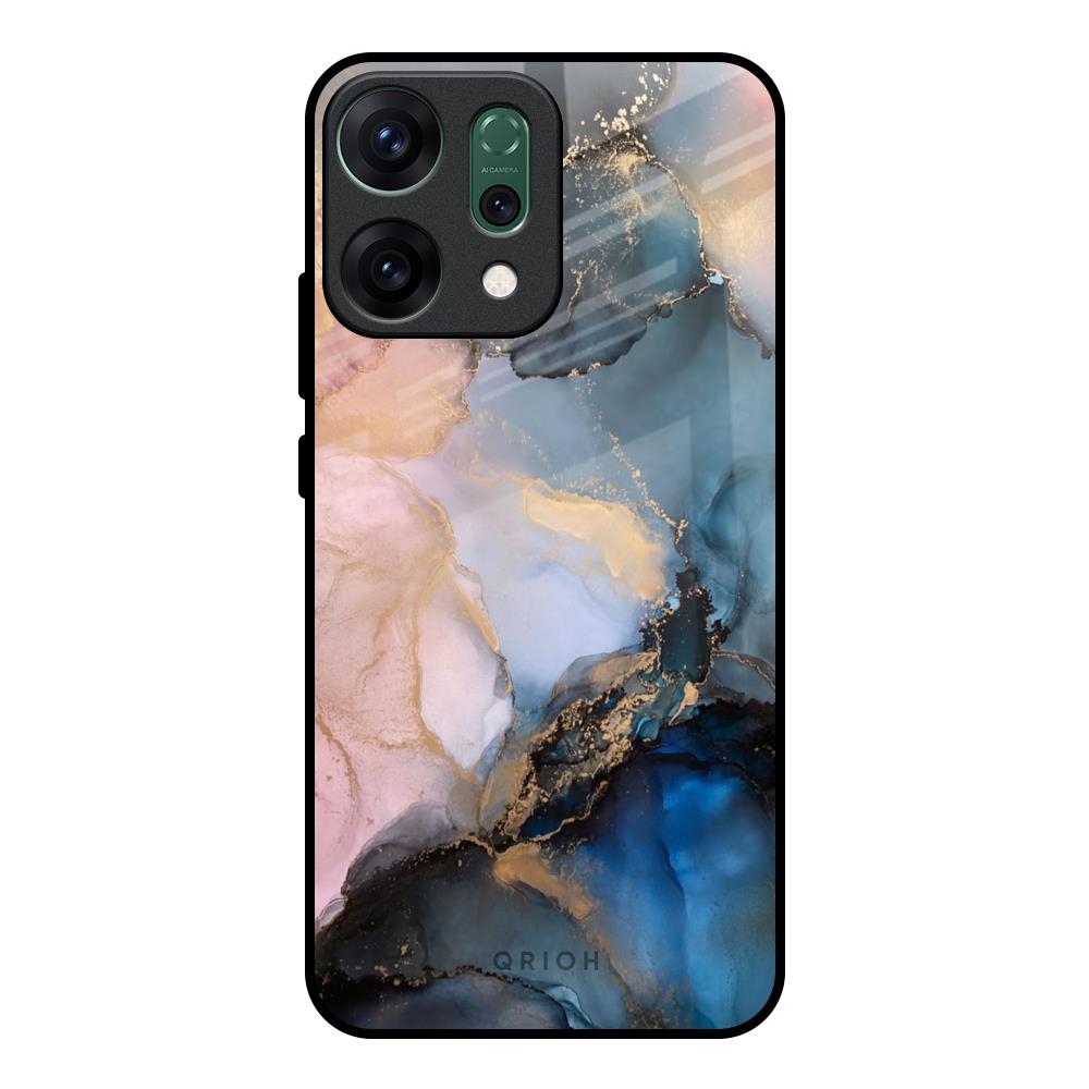 Marble Ink Abstract Oppo Reno14 pro 5G Glass Back Cover Online
