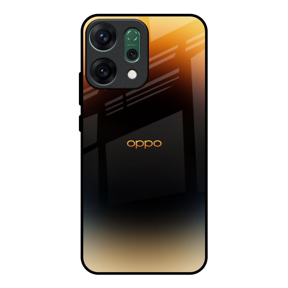 Grainy Yellow Oppo Reno14 pro 5G Glass Back Cover Online