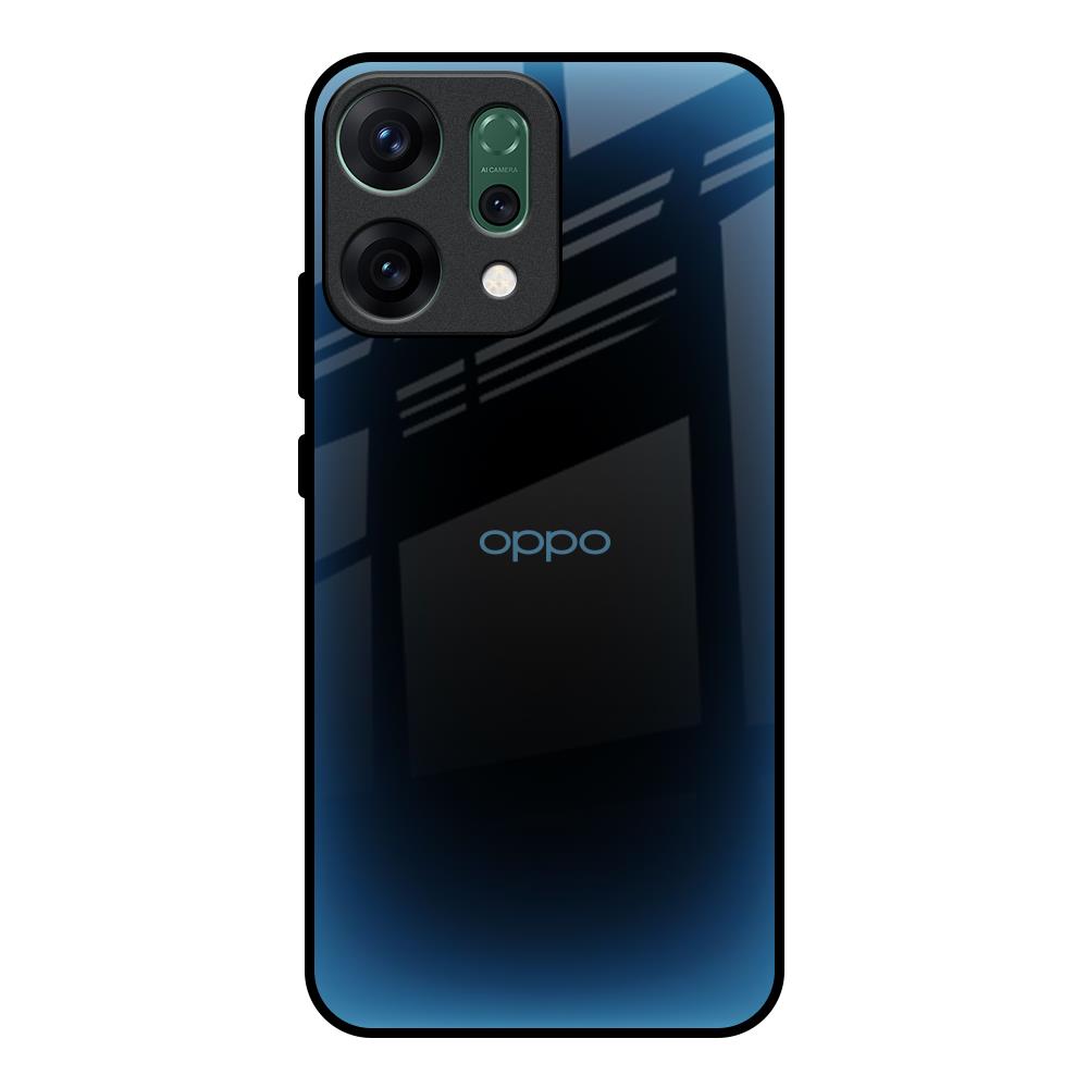 Blue Dynamic Oppo Reno14 pro 5G Glass Back Cover Online
