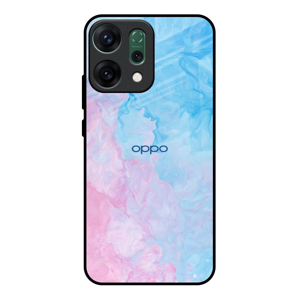 Mixed Watercolor Oppo Reno14 pro 5G Glass Back Cover Online