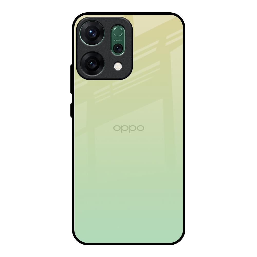 Mint Green Gradient Oppo Reno14 pro 5G Glass Back Cover Online