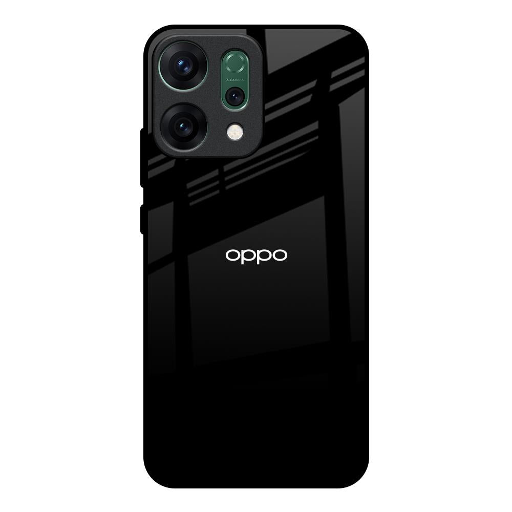 Jet Black Oppo Reno14 pro 5G Glass Back Cover Online