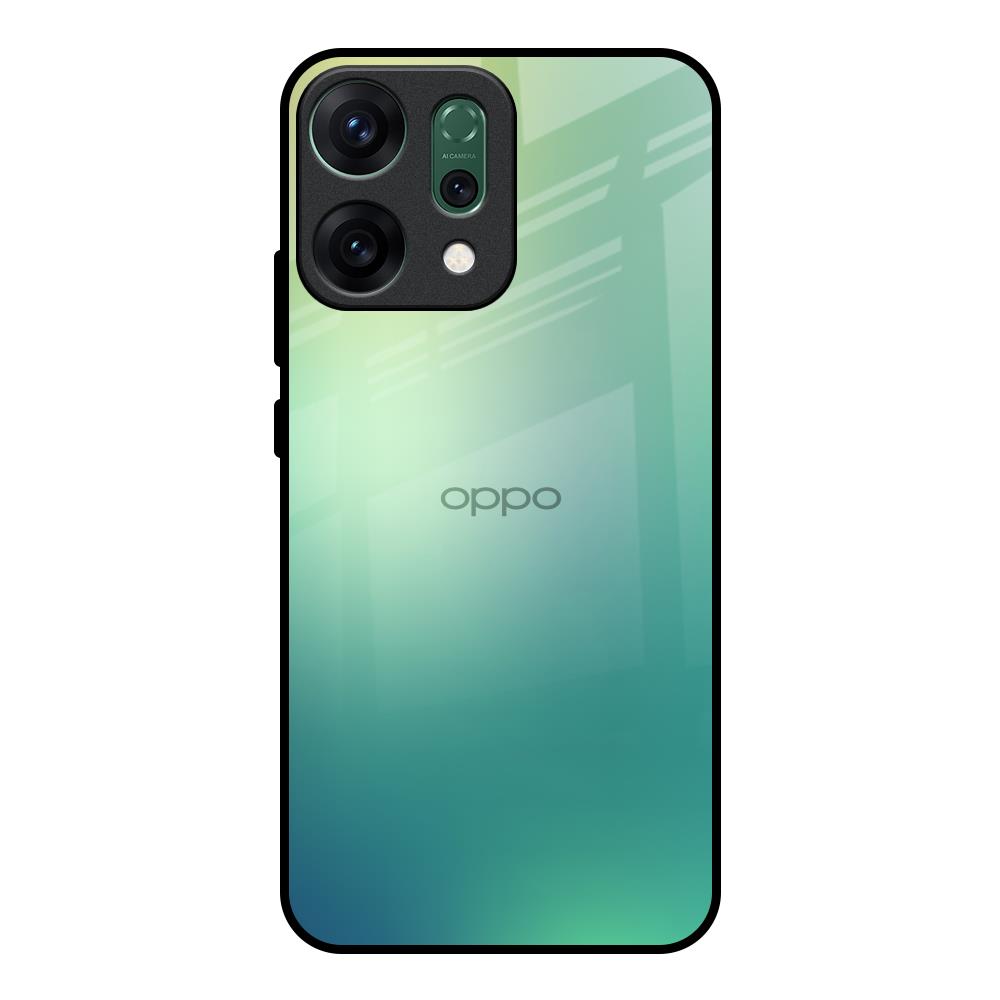 Dusty Green Oppo Reno14 pro 5G Glass Back Cover Online