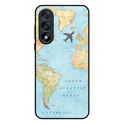 Travel Map OnePlus Nord 5 5G Glass Back Cover Online