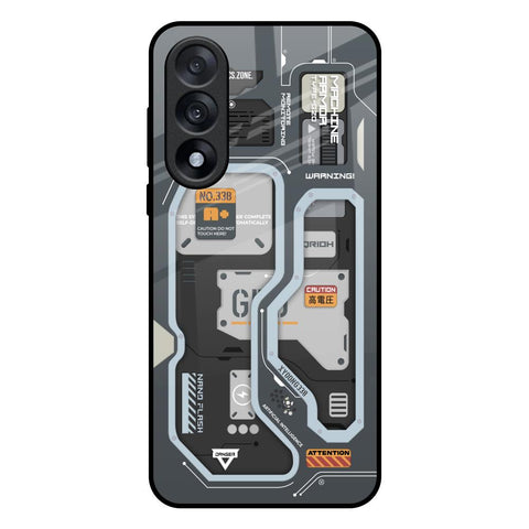 Retro Futuristic OnePlus Nord 5 5G Glass Back Cover Online