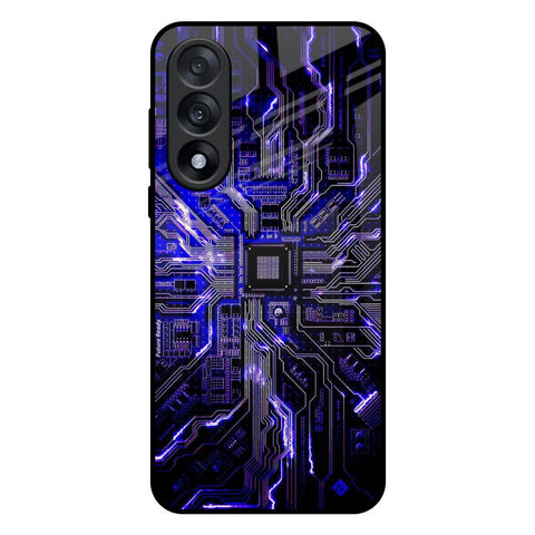 Techno Color Pattern OnePlus Nord 5 5G Glass Back Cover Online