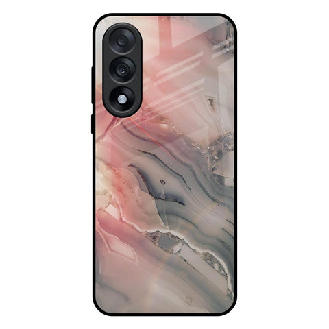 Pink And Grey Marble OnePlus Nord 5 5G Glass Back Cover Online