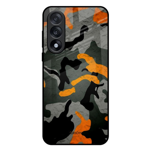 Camouflage Orange OnePlus Nord 5 5G Glass Back Cover Online