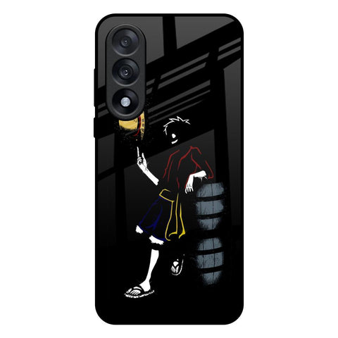 Luffy Line Art OnePlus Nord 5 5G Glass Back Cover Online
