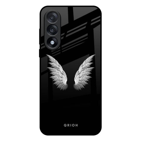 White Angel Wings OnePlus Nord 5 5G Glass Back Cover Online
