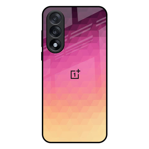 Geometric Pink Diamond OnePlus Nord 5 5G Glass Back Cover Online