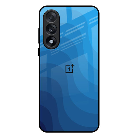 Blue Wave Abstract OnePlus Nord 5 5G Glass Back Cover Online