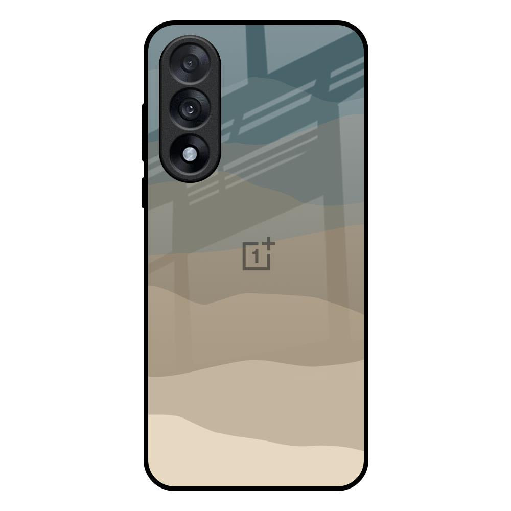 Abstract Mountain Pattern OnePlus Nord 5 5G Glass Back Cover Online