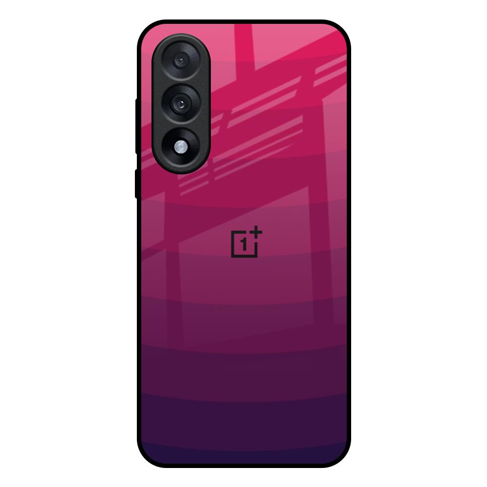 Wavy Pink Pattern OnePlus Nord 5 5G Glass Back Cover Online