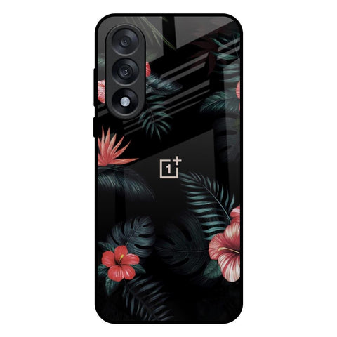 Tropical Art Flower OnePlus Nord 5 5G Glass Back Cover Online