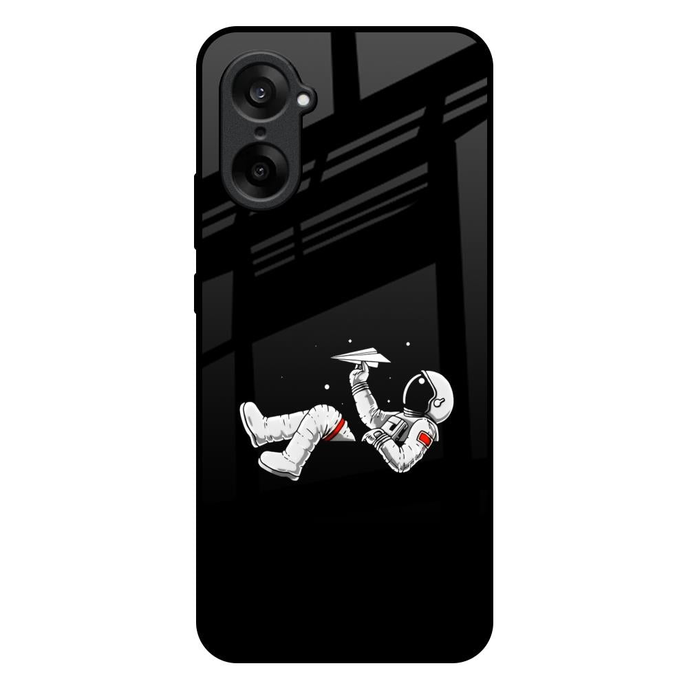 Space Traveller OnePlus Nord CE5 5G Glass Back Cover Online