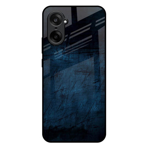 Dark Blue Grunge OnePlus Nord CE5 5G Glass Back Cover Online
