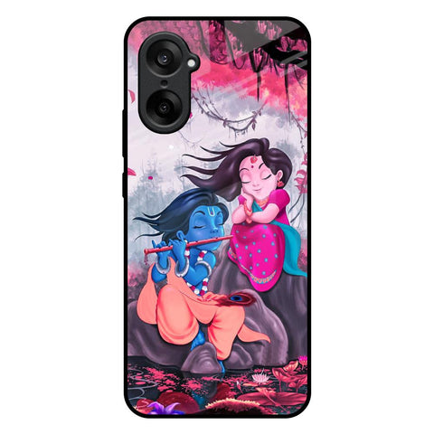Radha Krishna Art OnePlus Nord CE5 5G Glass Back Cover Online