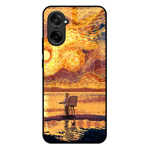 Sunset Vincent OnePlus Nord CE5 5G Glass Back Cover Online