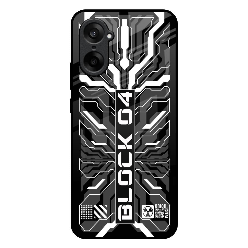 Monochrome Magic OnePlus Nord CE5 5G Glass Back Cover Online